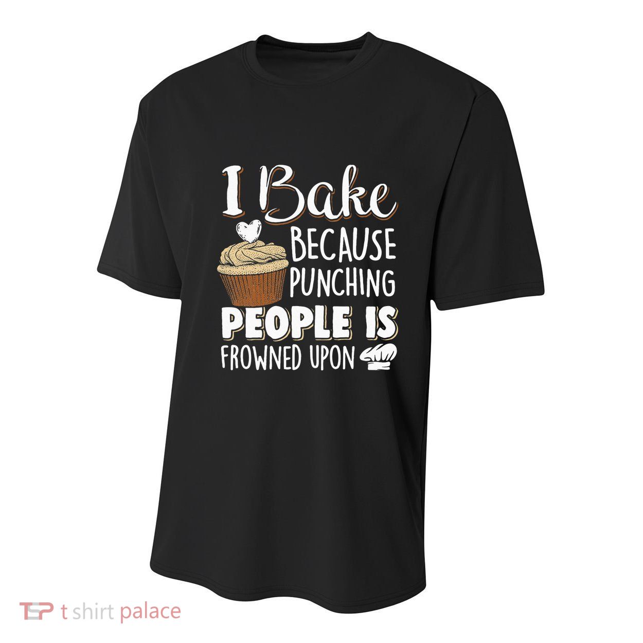 Baking Lover Punching People Baker & Cupcake Youth Performance Sprint T-Shirt