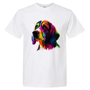 Beagle Lovers Pop Art Beagle Design Funny Beagle Garment-Dyed Heavyweight T-Shirt