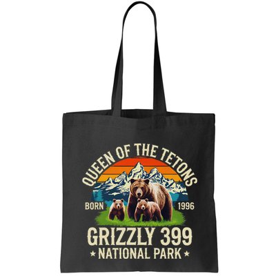 Bear Lovers Queen Of The Tetons Grizzly 399 National Park Bag