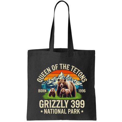 Bear Lovers Queen Of The Tetons Grizzly 399 National Park Bag