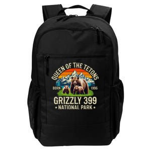 Bear Lovers Queen Of The Tetons Grizzly 399 National Park Daily Commute Backpack