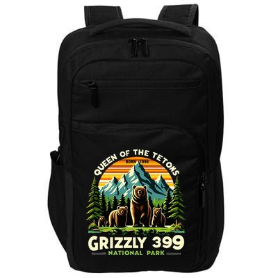 Bear Lovers Queen Of The Tetons Grizzly 399 National Park Impact Tech Backpack