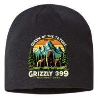 Bear Lovers Queen Of The Tetons Grizzly 399 National Park Sustainable Beanie