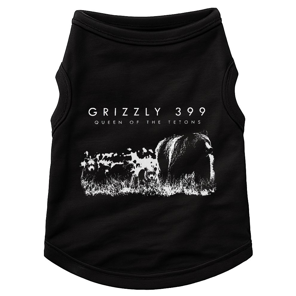 Bear Lovers Queen Of The Tetons Grizzly 399 National Park Doggie Tank