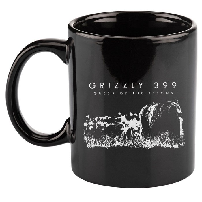 Bear Lovers Queen Of The Tetons Grizzly 399 National Park 11oz C Handle Ceramic Mug