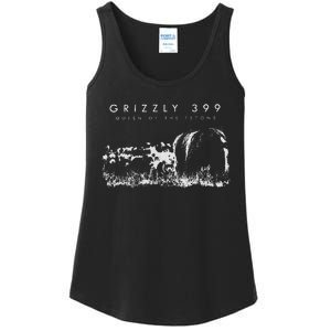 Bear Lovers Queen Of The Tetons Grizzly 399 National Park Ladies Essential Tank