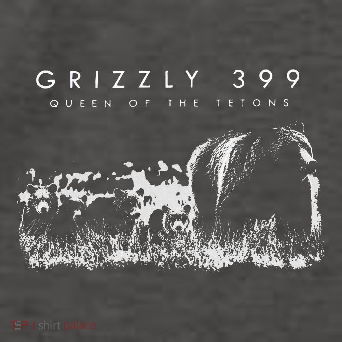 Bear Lovers Queen Of The Tetons Grizzly 399 National Park Vector Backpack