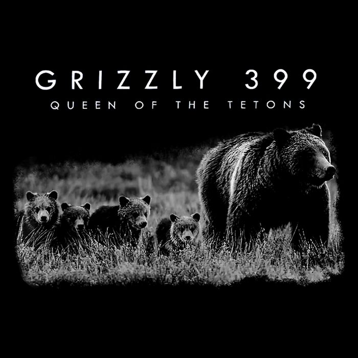 Bear Lovers Queen Of The Tetons Grizzly 399 National Park City Backpack