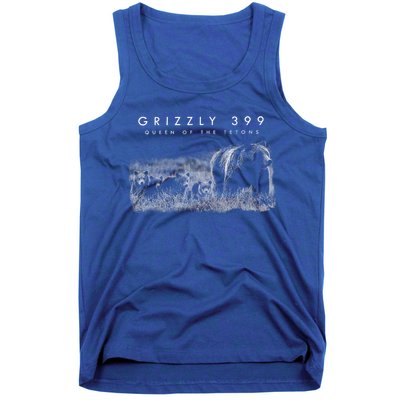 Bear Lovers Queen Of The Tetons Grizzly 399 National Park Tank Top