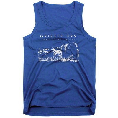 Bear Lovers Queen Of The Tetons Grizzly 399 National Park Tank Top