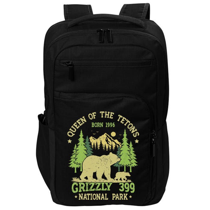 Bear Lovers Queen Of The Tetons Grizzly 399 National Park Impact Tech Backpack