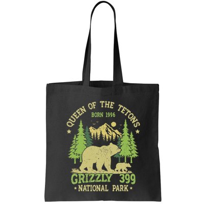 Bear Lovers Queen Of The Tetons Grizzly 399 National Park Bag