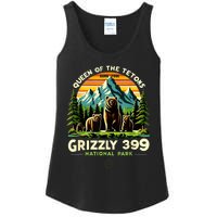 Bear Lovers Queen Of The Tetons Grizzly 399 National Park Ladies Essential Tank