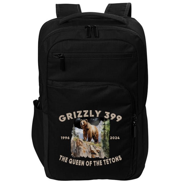 Bear Lovers Queen Of The Tetons Grizzly 399 National Park Impact Tech Backpack