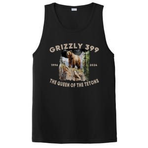 Bear Lovers Queen Of The Tetons Grizzly 399 National Park PosiCharge Competitor Tank