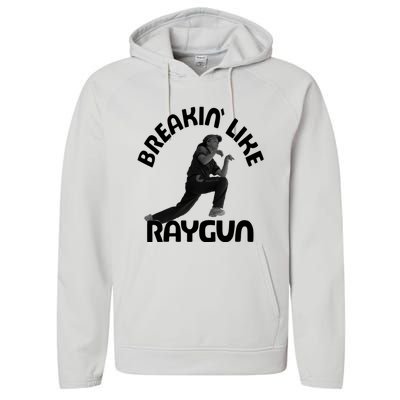 Breaking Like Raygun Performance Fleece Hoodie