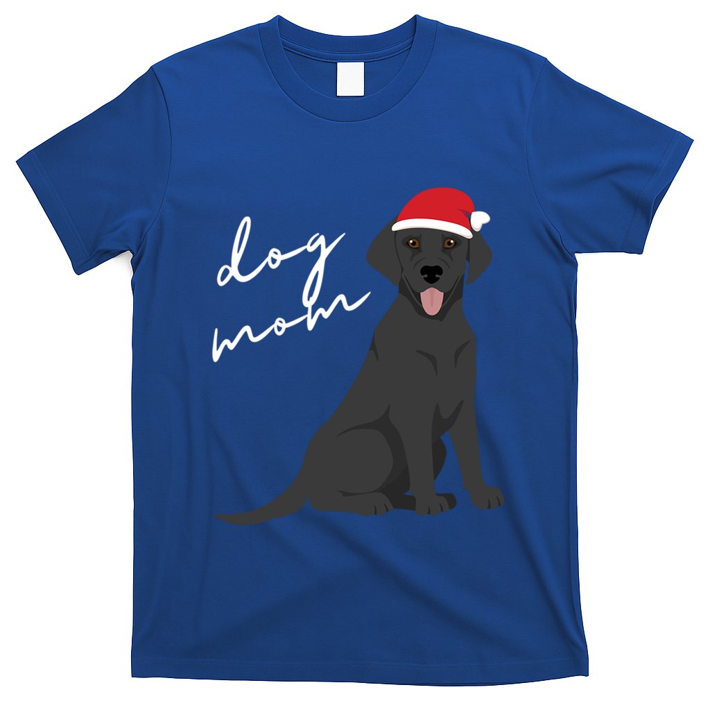 Black Labrador Retriever Dog Mom Christmas Funny Gift T-Shirt