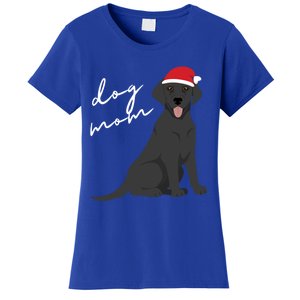 Black Labrador Retriever Dog Mom Christmas Funny Gift Women's T-Shirt