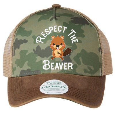 Beaver Lover Respect The Beaver Legacy Tie Dye Trucker Hat