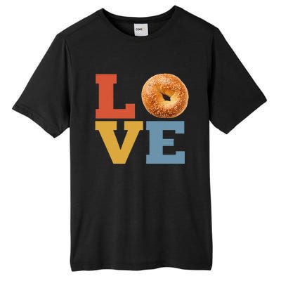 Bagel Love Retro Vibes Bagel Lovers Favorite Weekend Brunch Tall Fusion ChromaSoft Performance T-Shirt