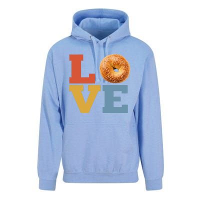 Bagel Love Retro Vibes Bagel Lovers Favorite Weekend Brunch Unisex Surf Hoodie