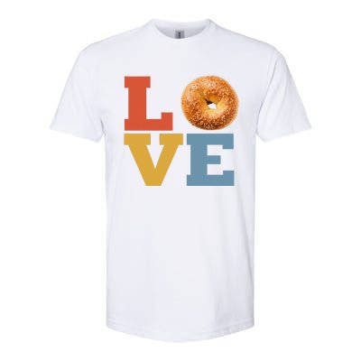 Bagel Love Retro Vibes Bagel Lovers Favorite Weekend Brunch Softstyle® CVC T-Shirt