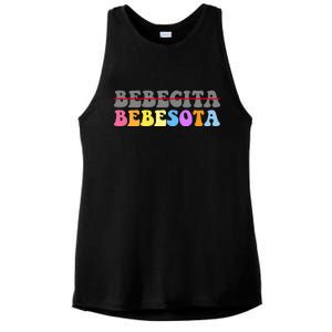 Bebesota Latina Retro Ladies PosiCharge Tri-Blend Wicking Tank