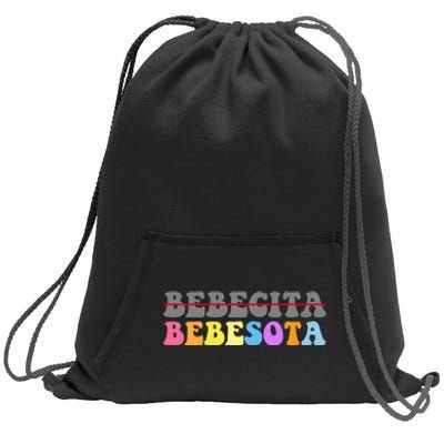 Bebesota Latina Retro Sweatshirt Cinch Pack Bag