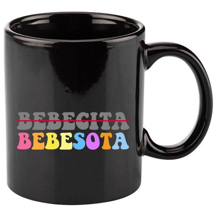 Bebesota Latina Retro 11oz C Handle Ceramic Mug
