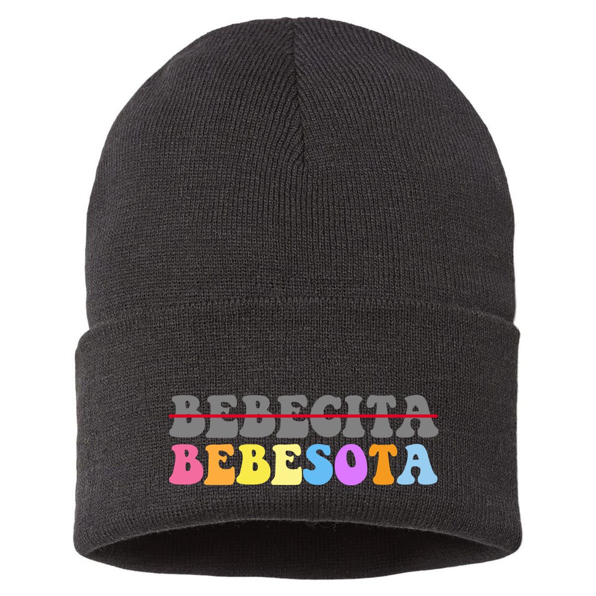 Bebesota Latina Retro Sustainable Knit Beanie