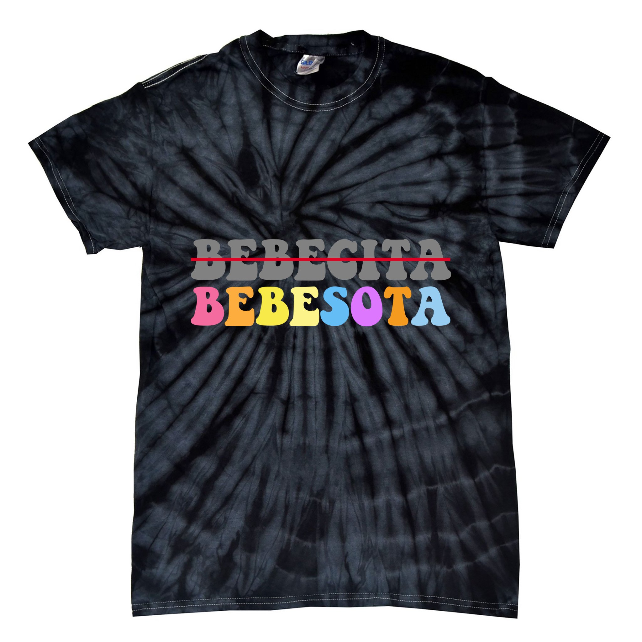 Bebesota Latina Retro Tie-Dye T-Shirt