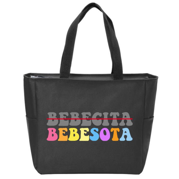 Bebesota Latina Retro Zip Tote Bag