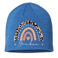 Banker Leopard Rainbow Appreciation Banking Cute Gift Sustainable Beanie