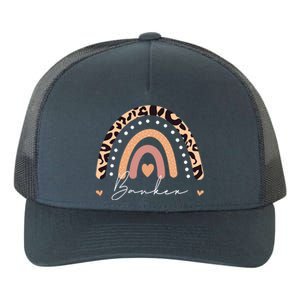 Banker Leopard Rainbow Appreciation Banking Cute Gift Yupoong Adult 5-Panel Trucker Hat