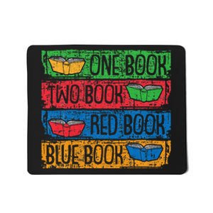 Book Lover Reading Bookworm Bibliophiles Nerds Librarians Mousepad