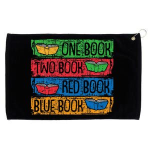 Book Lover Reading Bookworm Bibliophiles Nerds Librarians Grommeted Golf Towel