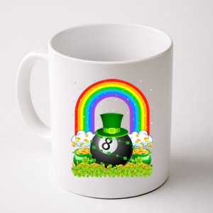 Billiards Lover Rainbow Leprechaun Billiards St Patricks Day Cool Gift Coffee Mug