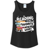 Books Lover Reading Is My Favorite Sport Bookworm Book Ladies Essential Tank