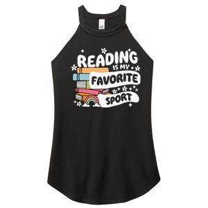 Books Lover Reading Is My Favorite Sport Bookworm Book Women's Perfect Tri Rocker Tank