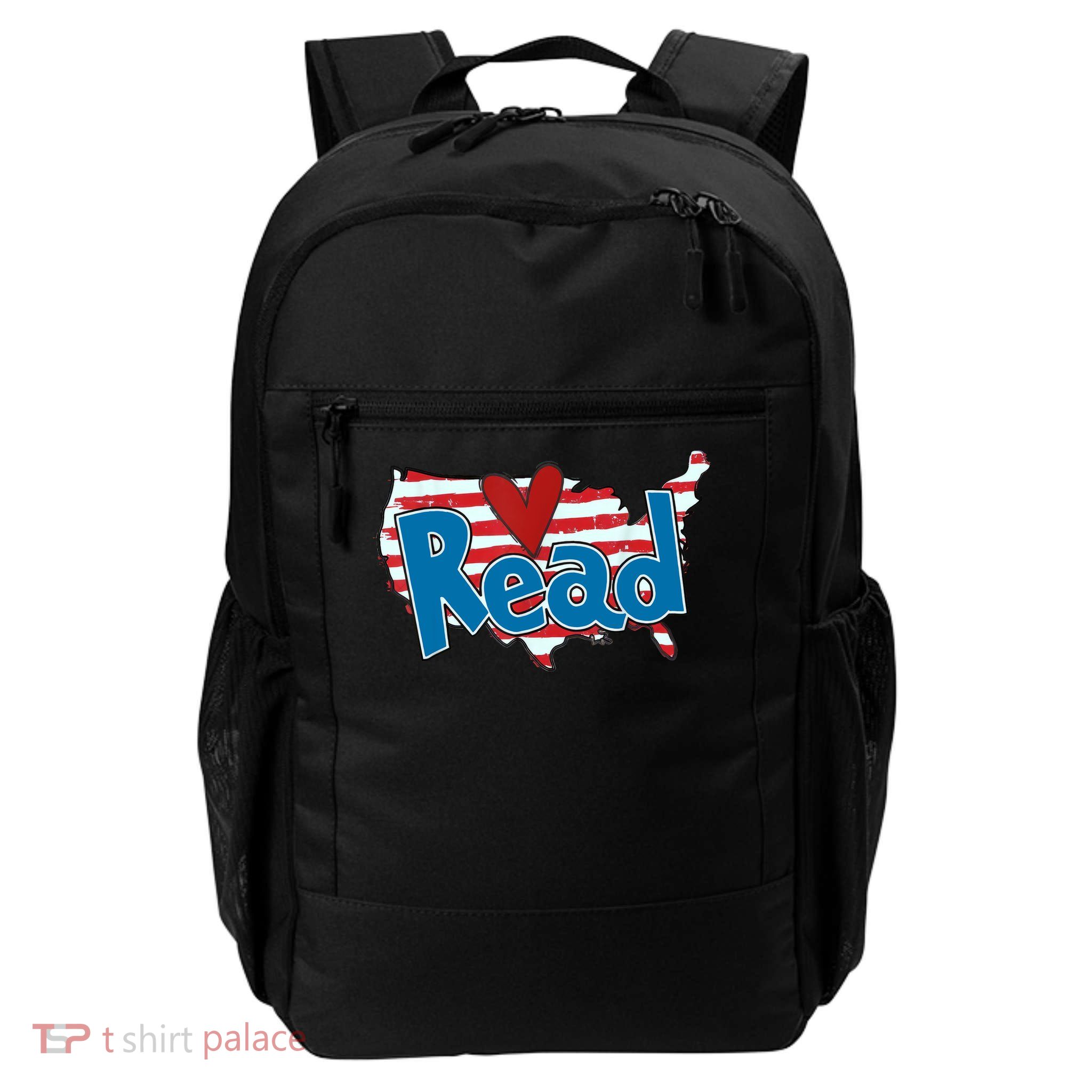 Bookworm Librarian Reading Day Gift Book Reading  Daily Commute Backpack