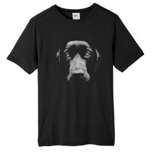 Black Labrador Retriever Tall Fusion ChromaSoft Performance T-Shirt