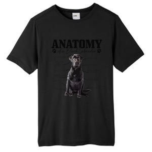 Black Labrador Retriever Anatomy Funny Cute Dog Mom Dad Tall Fusion ChromaSoft Performance T-Shirt