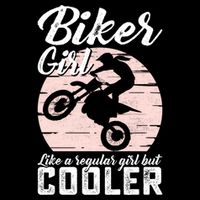 Biker Like Regular But Cooler Funny Motorcycle Gift City Backpack