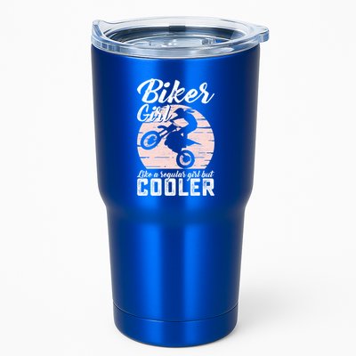 Biker Like Regular But Cooler Funny Motorcycle Gift Tumbler