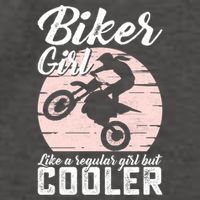 Biker Like Regular But Cooler Funny Motorcycle Gift Vector Backpack