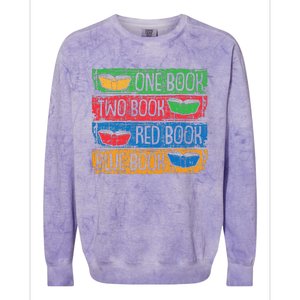 Book Lover Reading Bookworm Bibliophiles Nerds Librarians Colorblast Crewneck Sweatshirt