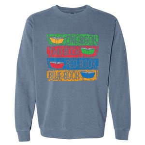 Book Lover Reading Bookworm Bibliophiles Nerds Librarians Garment-Dyed Sweatshirt