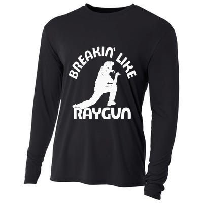 Breaking Like Raygun Cooling Performance Long Sleeve Crew