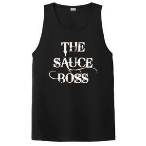 Bbq Lovers Sauce Boss Design For Fathers Day Gift PosiCharge Competitor Tank