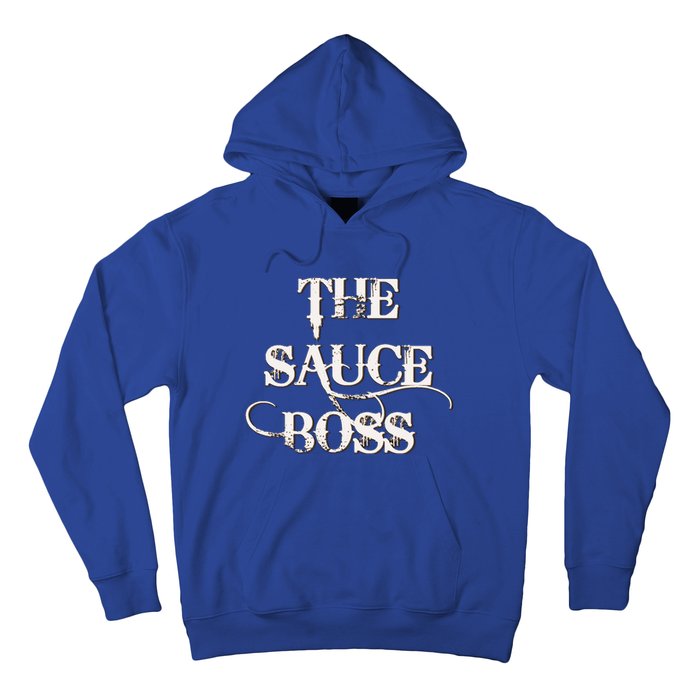 Bbq Lovers Sauce Boss Design For Fathers Day Gift Hoodie